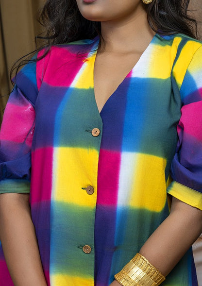 Rangrez Overlay Dress