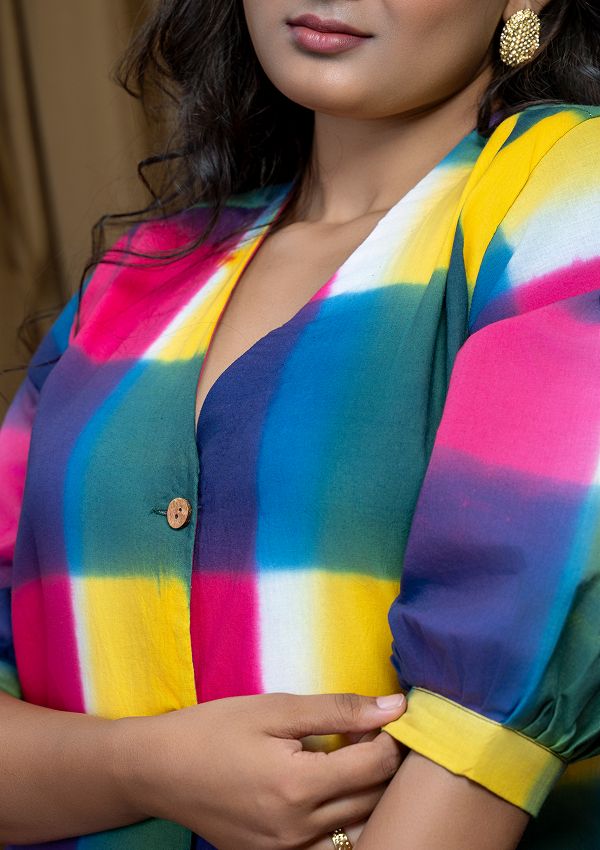 Rangrez Overlay Dress