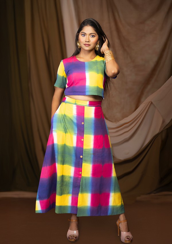 Rangrez Overlay Dress