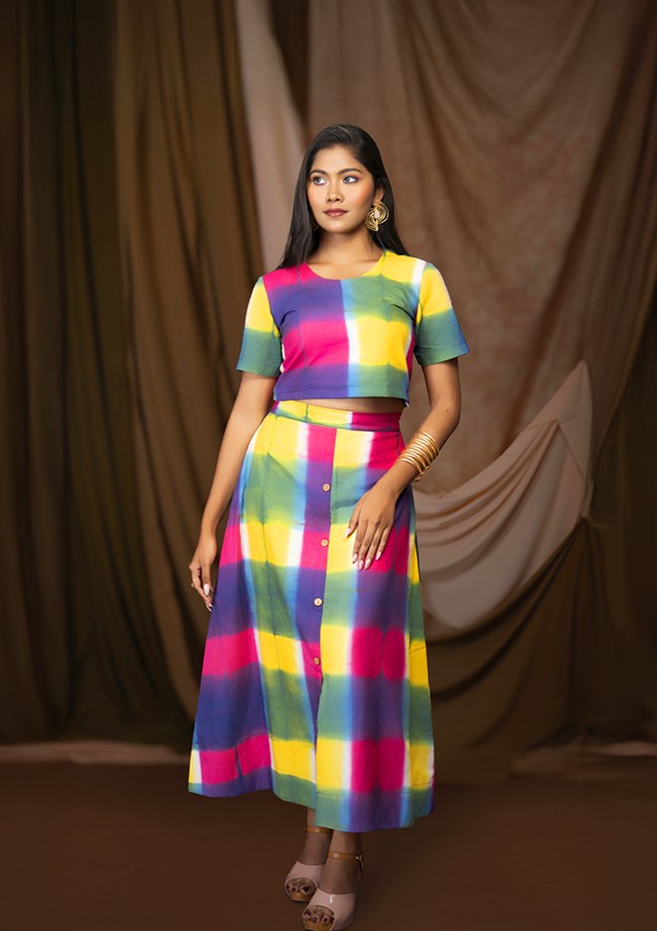 Rangrez Overlay Dress